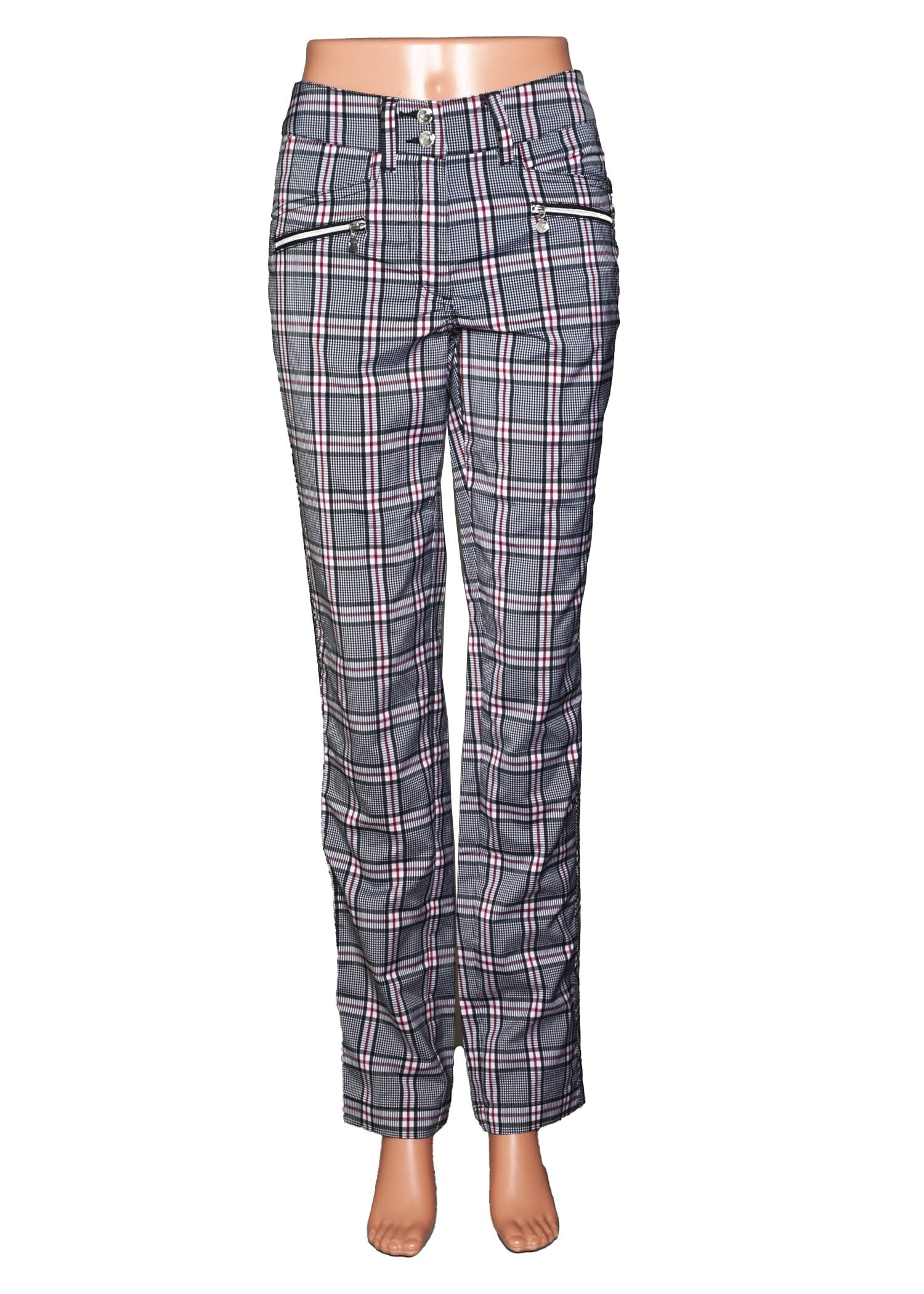 OGLCCG Men's Plaid Dress Pants Casual Slim Fit Stretch Fashion Straight Leg  Pants Skinny Business Golf Suit Pants - Walmart.com